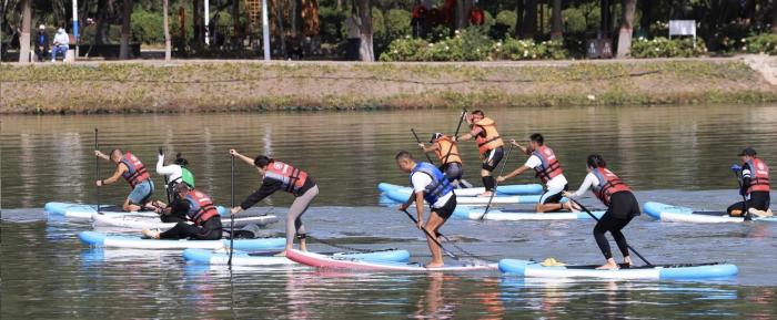 兴安盟科右前旗城中草原举行的全国运动休闲挑