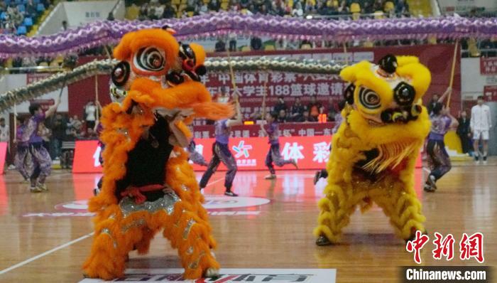 广西桂林兴安县举行中国—东盟大学生188篮球邀