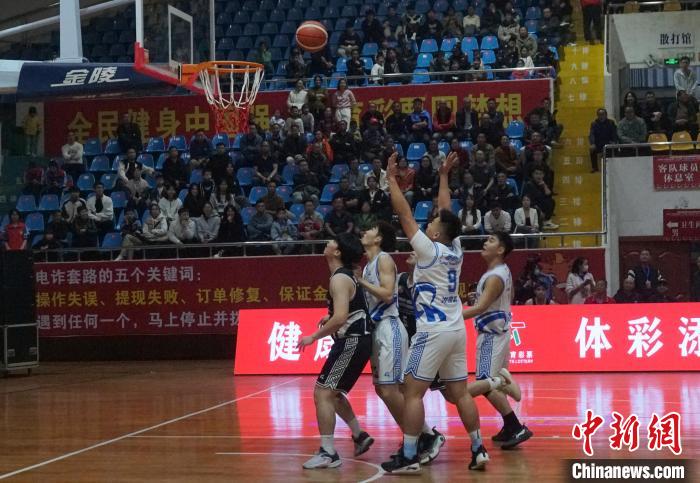 广西桂林兴安县举行中国—东盟大学生188篮球邀