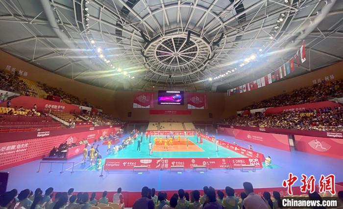 中国男排力克哈萨克斯坦取两连胜 小组出线