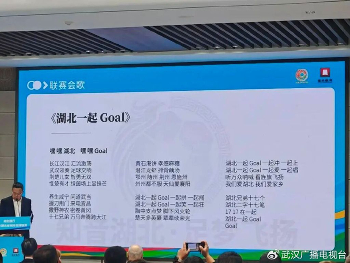 2026湖北城市足球联赛发布LOGO、吉祥物及会歌 门